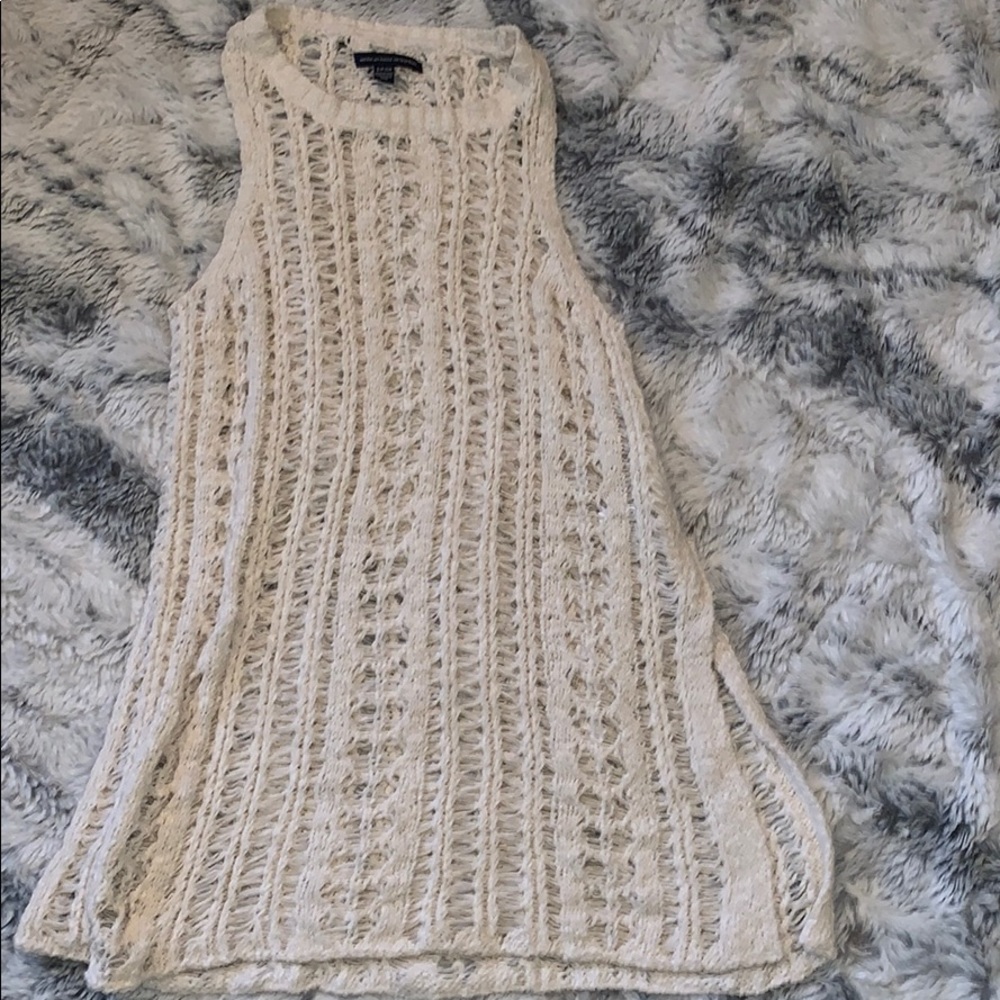 Netted American Eagle top.